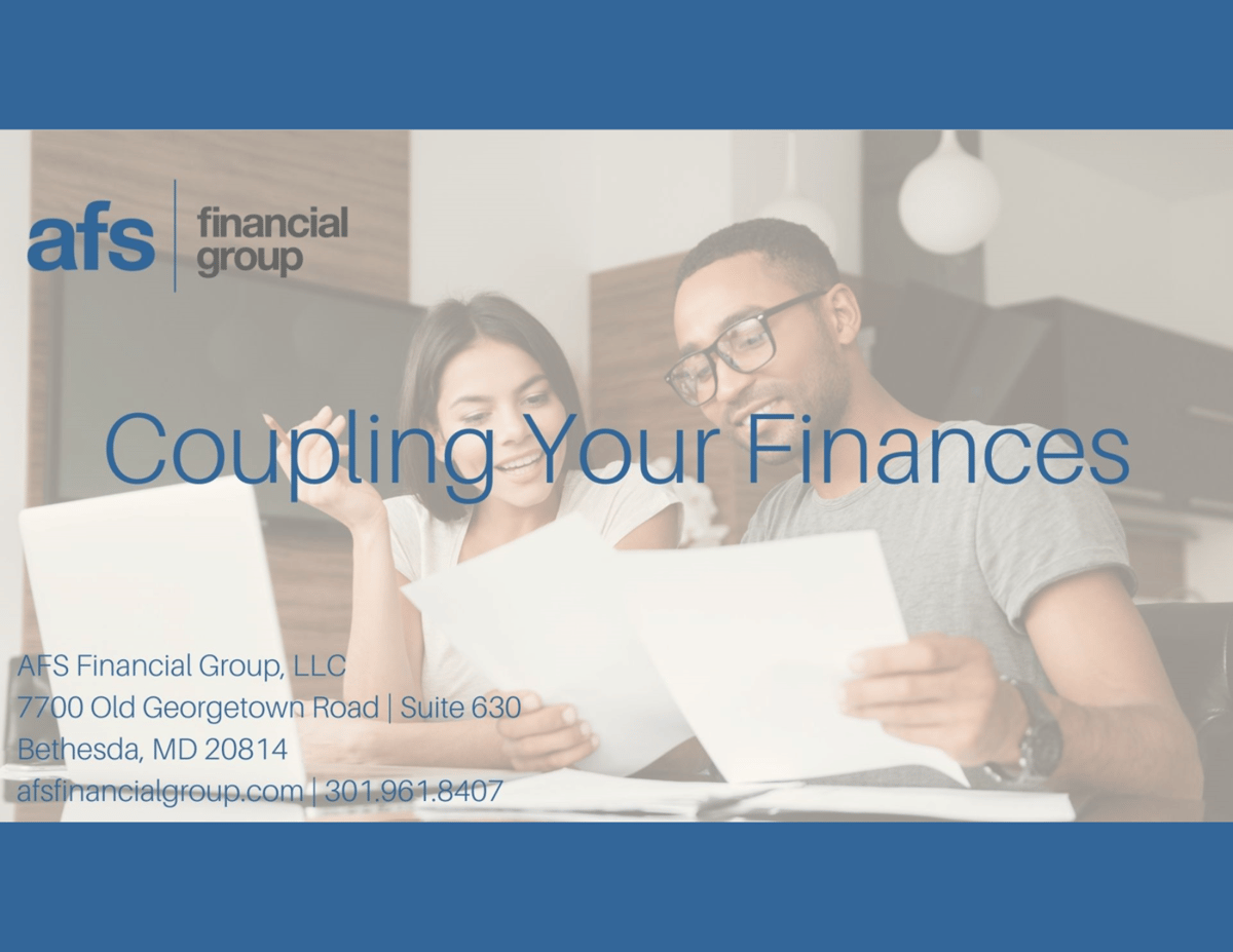 Coupling Your Finances